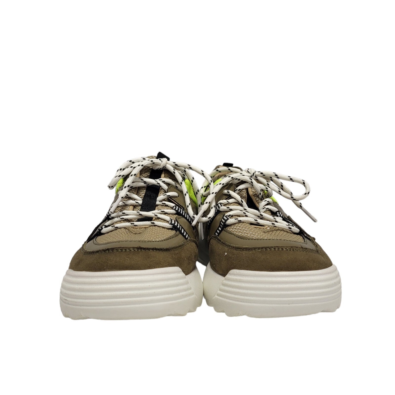 Vanessa Wu Brown Lace-up Sports Casual Trainers Uk Women's Size 7.5
