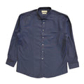 Marks & Spencer Vintage Y2K Dark Blue Long Sleeve Shirt Uk Men's Size XL