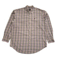 Marlboro Classics 90's Pink & Purple Check Long Sleeve Shirt Uk Men's UK L