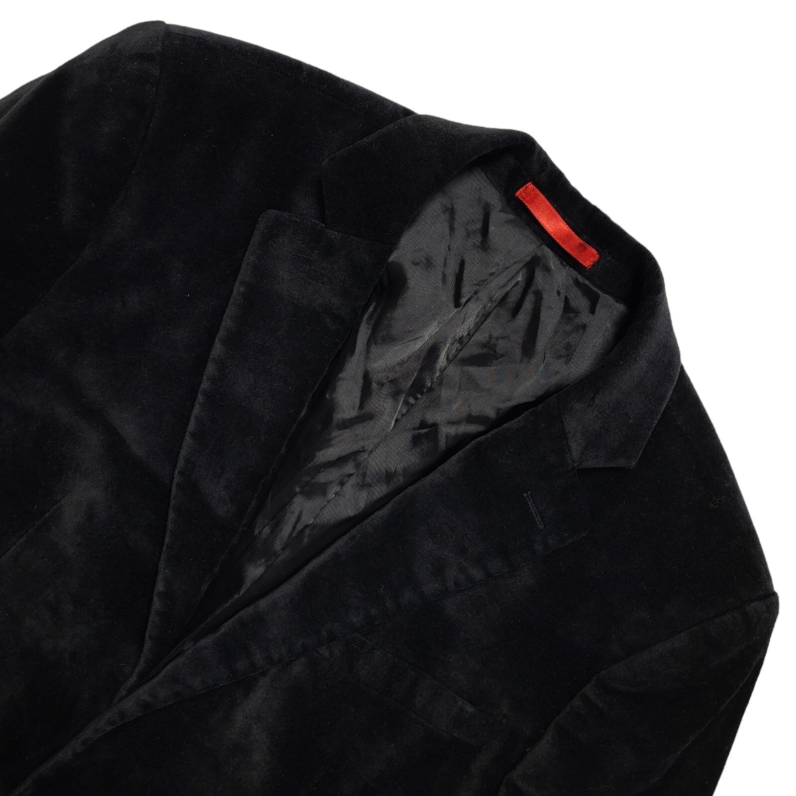 Dobell Black Y2k Blazer Suit Jacket Uk Men's Size Small 38"