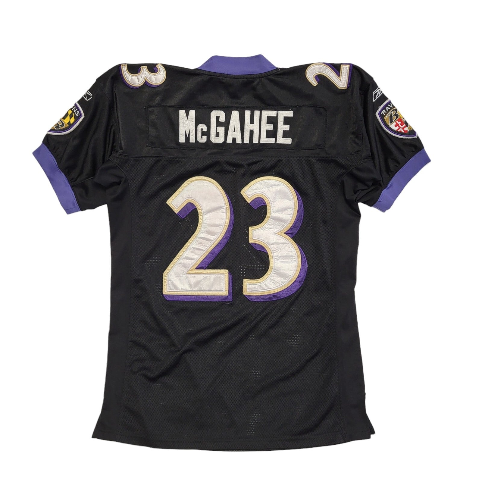 Reebok Vintage Y2k Ravens No 23 McGahee NFL Football Shirt Uk Men's Size L