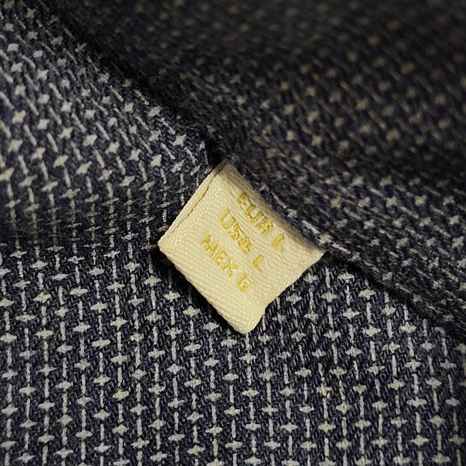 Massimo Dutti Y2K Blue Long Sleeve Formal Shirt Men's Size Large