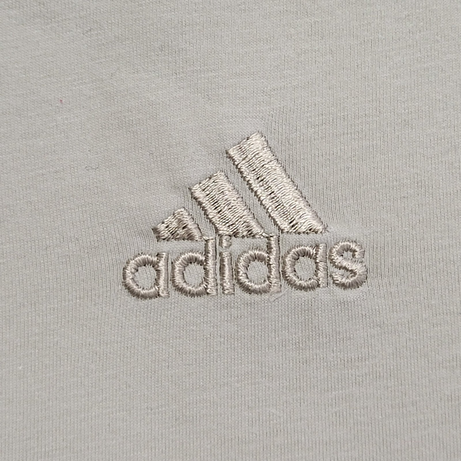 Adidas Vintage 80's Sports Beige Short Sleeve T-Shirt Mens UK Size XXL