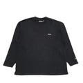 Reebok Essentials Spell Out  Vintage Y2K Black Sweatshirt Women's Size UK 14