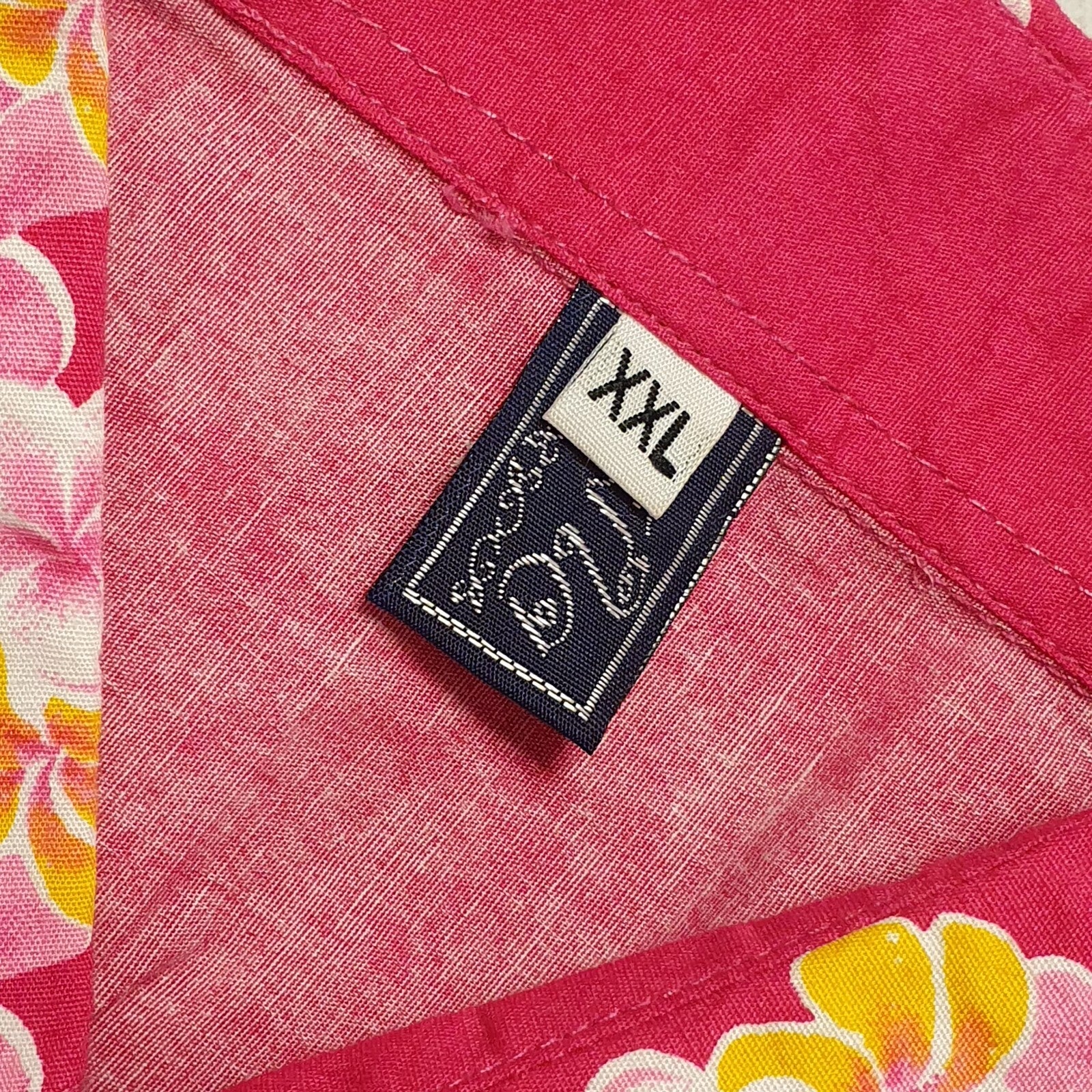 Sula Vintage 90's Pink Floral & Elephants Short Sleeve Shirt Womens UK Size XXL