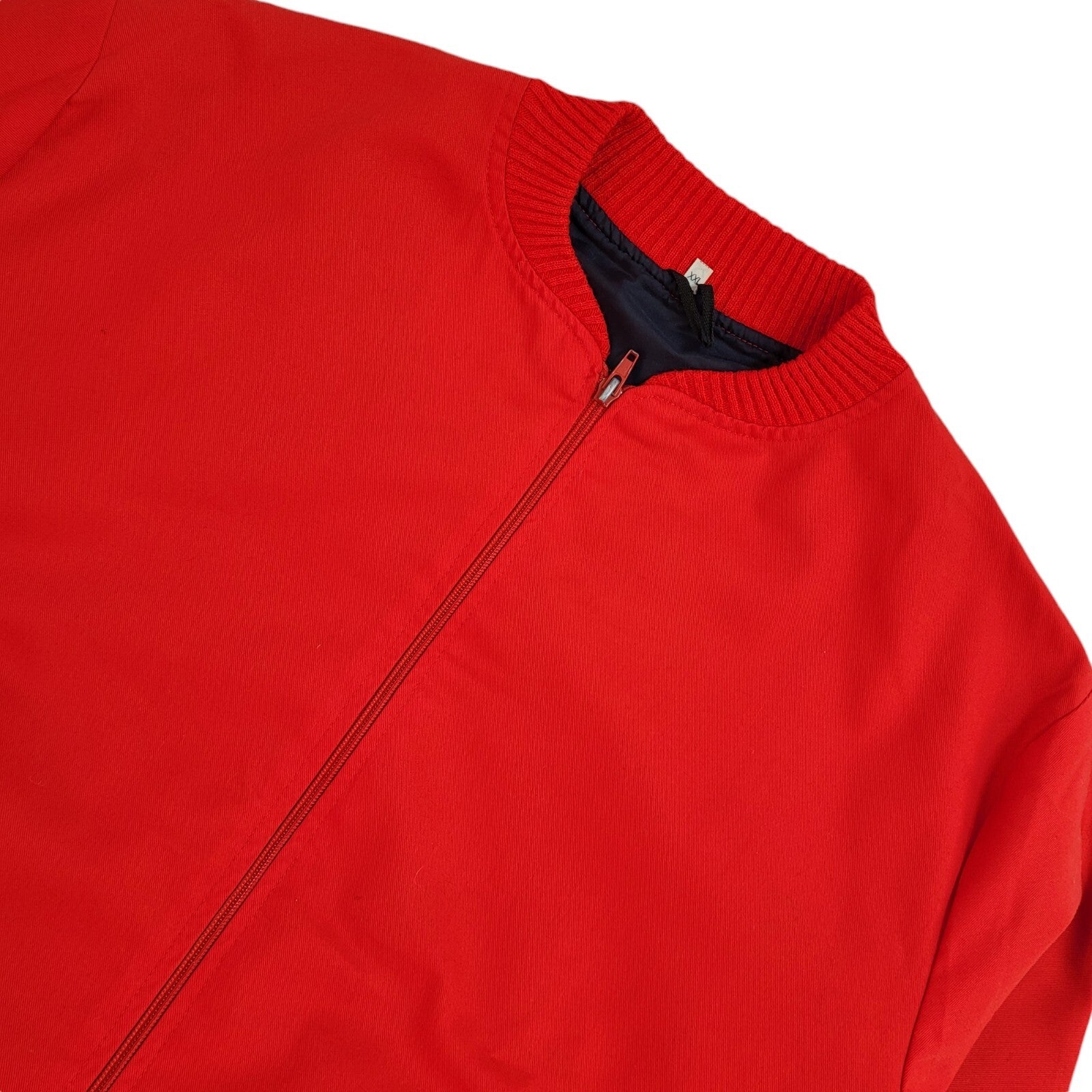 England Volleyball Red Y2k Sportswear Bomber Jacket Uk Womens Size XXL