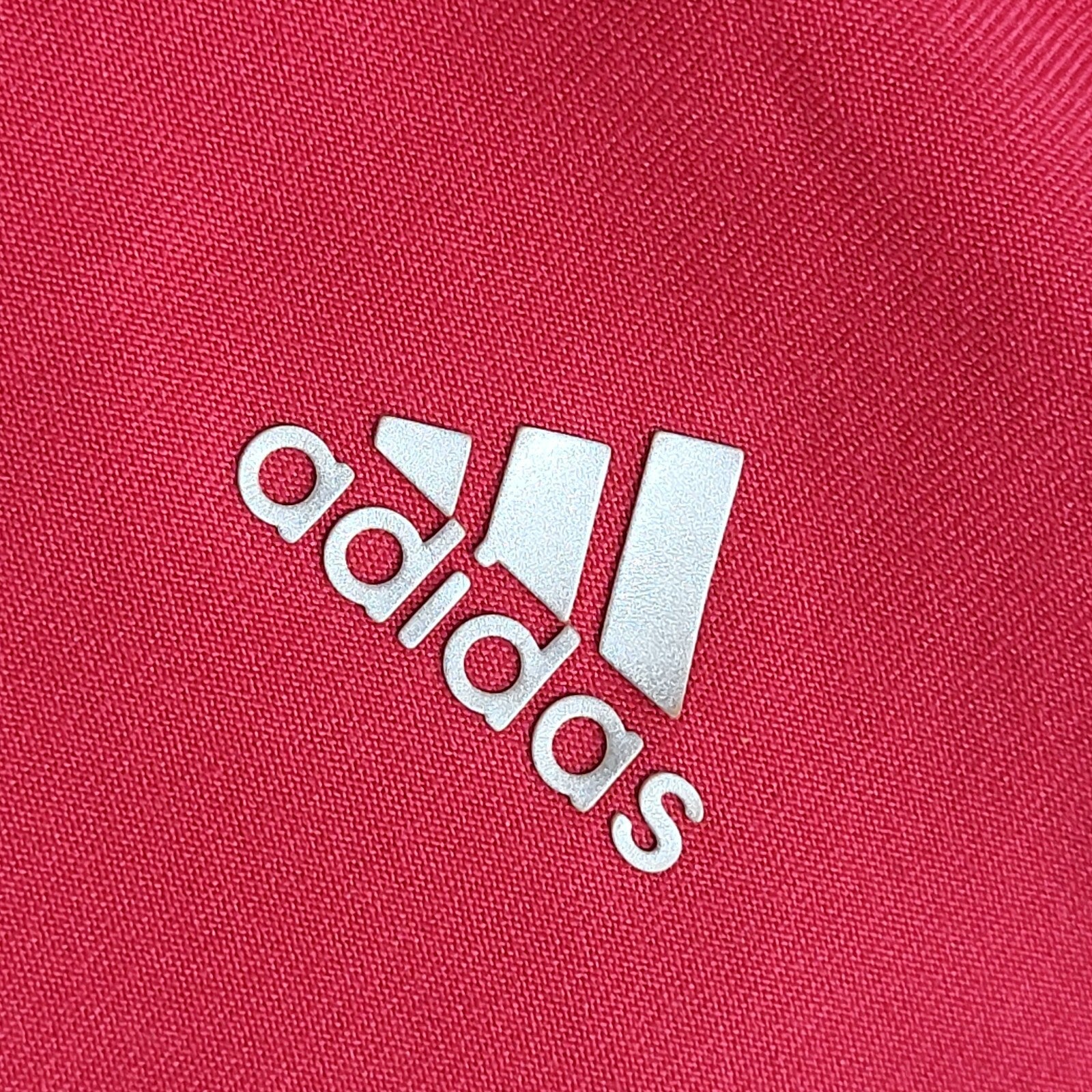 Adidas Y2K Pink Full Zip Hooded Tracksuit Jacket Women's UK Size M 12-14