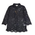 Phase Eight Gabby Black Lace Blouse Y2K 3/4 Sleeve BNWT UK Women's Size 8