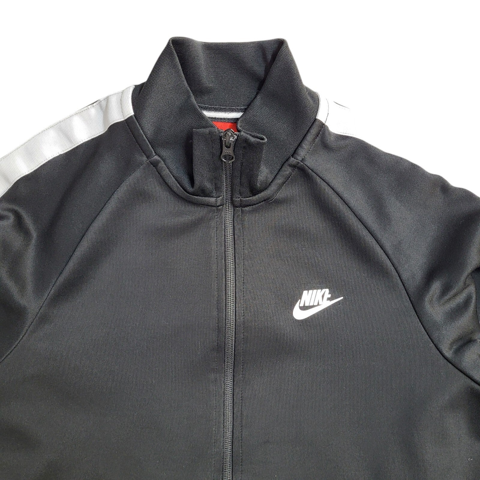 Nike  Black Full Zip Sports Tracksuit Top Jacket UK Men's Size S