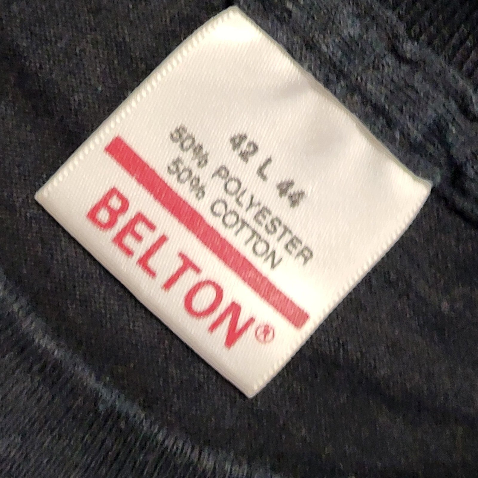 Tennessee Belton Black Vintage 90s Short Sleeve T-Shirt Uk Men's Large