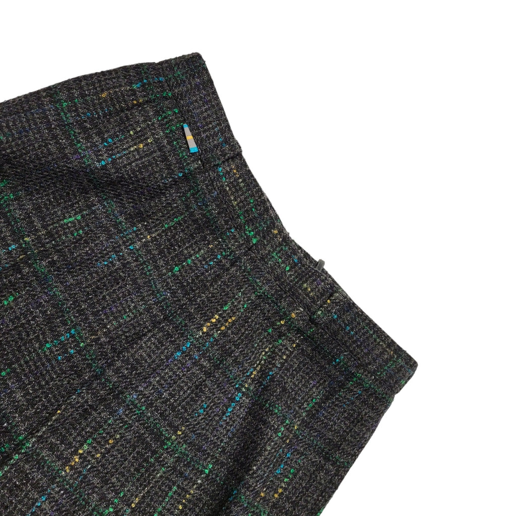 Flex Blue Plaid Wool Blend 2 Piece Suit & Trousers Uk Men's Size XL 46" W32 L32