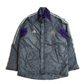 Adidas 90s Grey & Purple Vintage Managers  Jacket Uk Men's Size Medium
