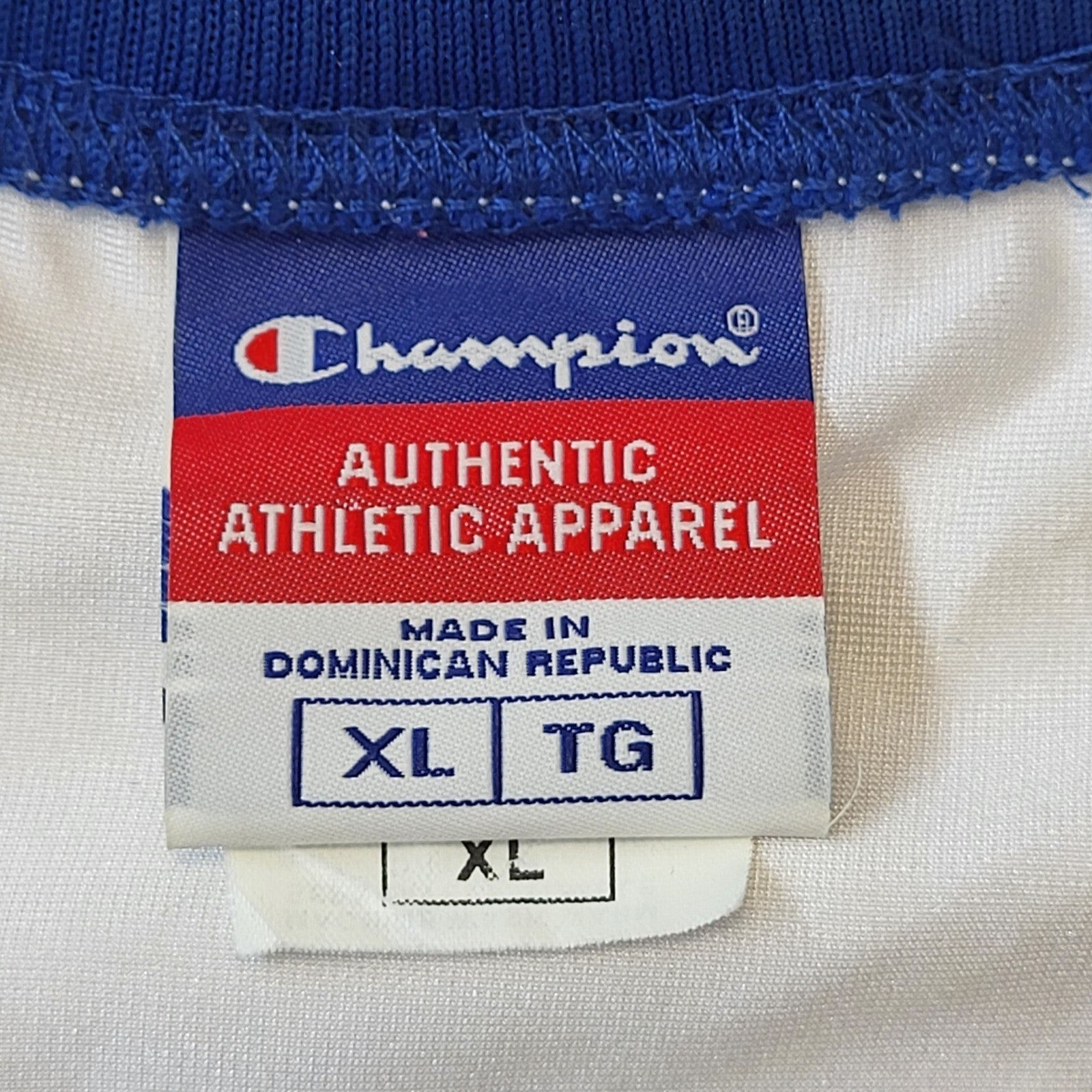Champion Vintage V-Neck Sports Top Men's Size XL
