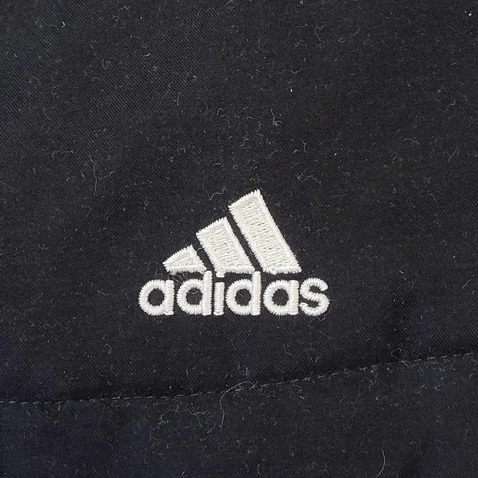 Adidas Y2K Vintage Black Zip Up Sports Jacket Women's Size 10