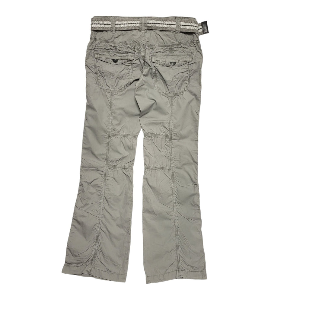 EDC Y2k Vintage Grey Straight Leg Casual Trousers Uk Women's 10 W28 L30