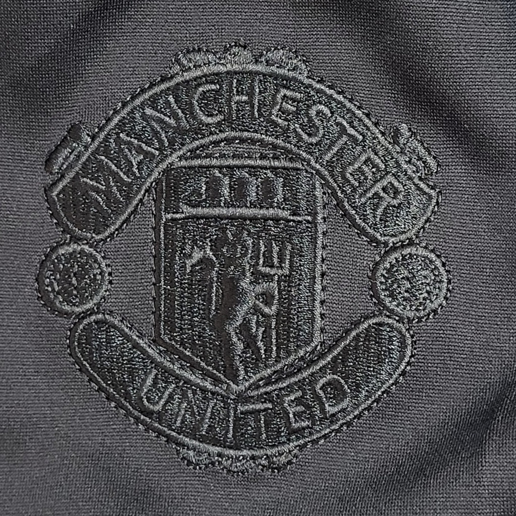 Adidas Y2K Black Man Utd Skinny Tracksuit Bottoms Men's S W30 L29