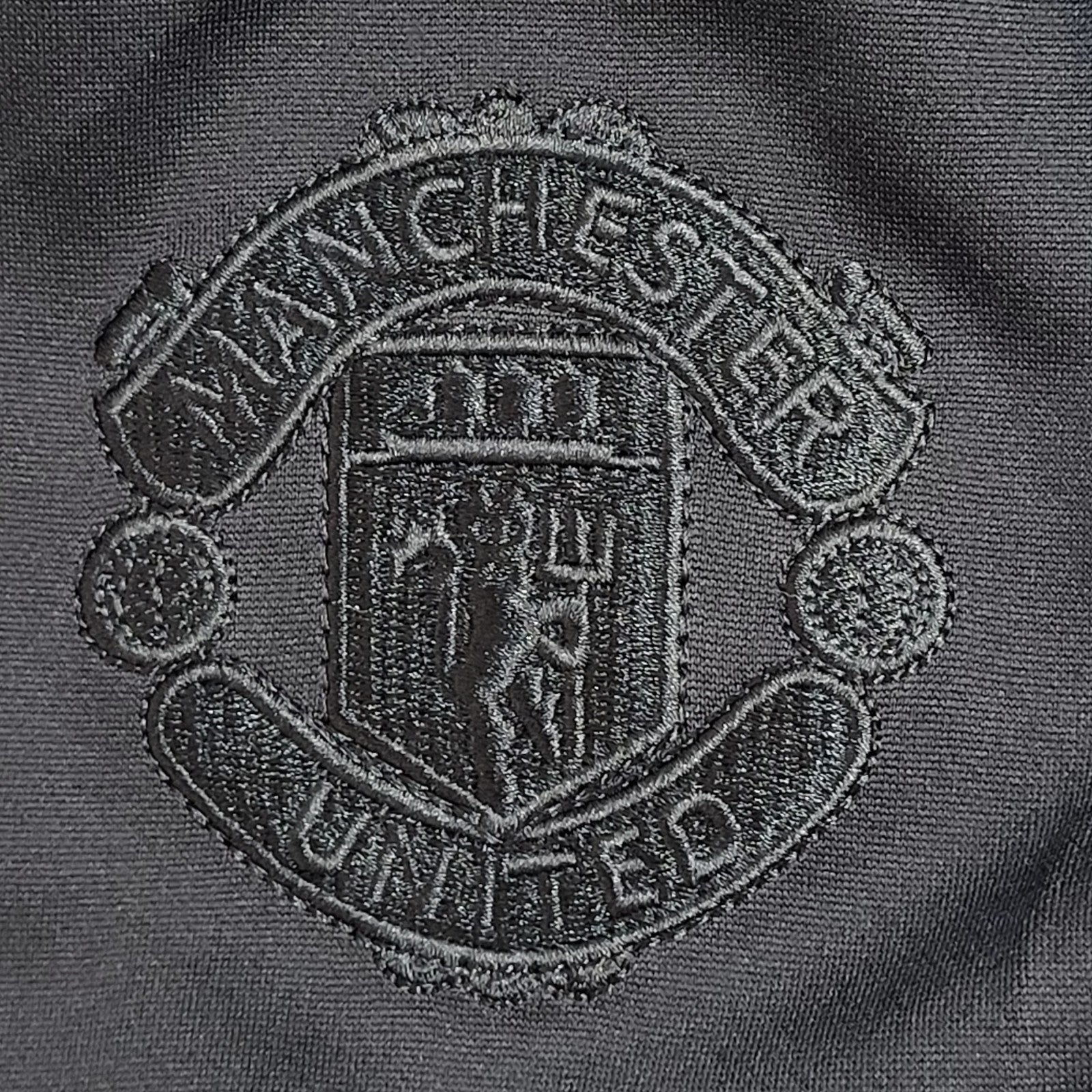 Adidas Y2K Black Man Utd Skinny Tracksuit Bottoms Men's S W30 L29