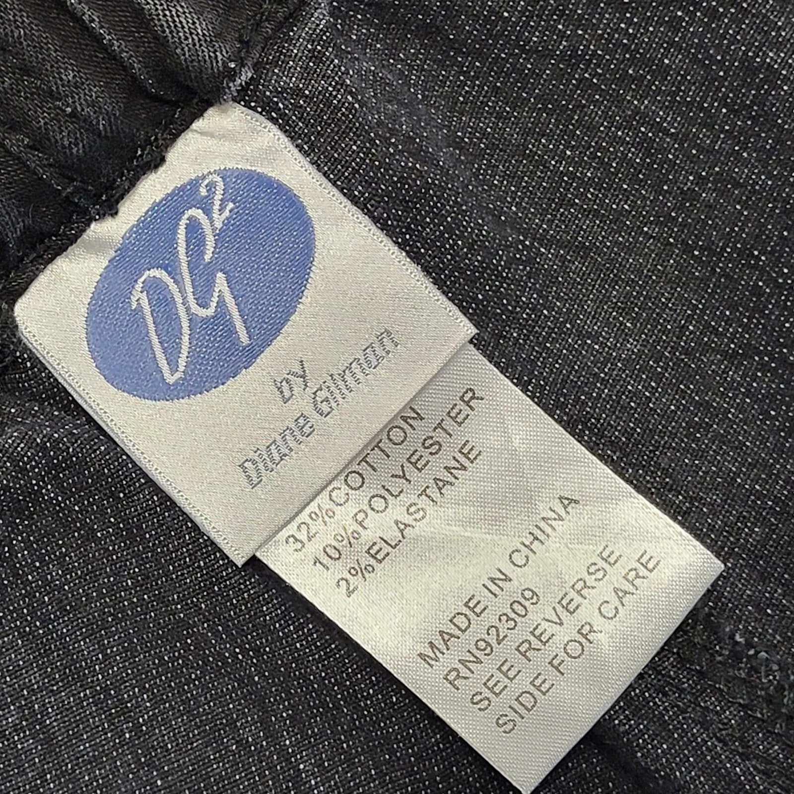 Diane Gilman 90s Vintage Black Bootcut Stretch Jeans Women's Uk S 8-10 W26 L30