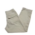 M&S Y2k Vintage Beige Straight Leg Casual Trousers Uk Women's 12 W30 L26