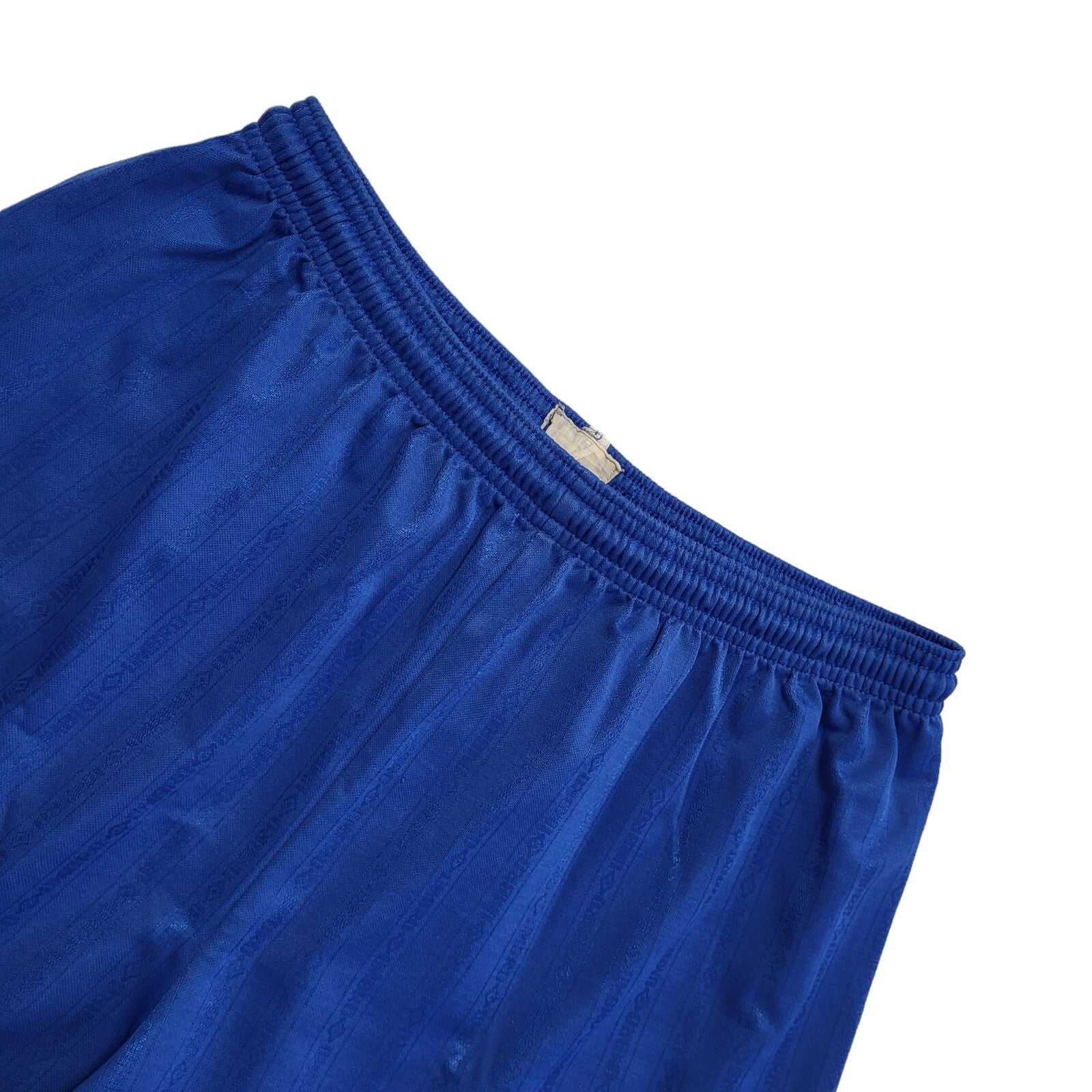 Umbro Vintage 90's Blue Sport Shorts No Pockets Uk Men's Size M W32