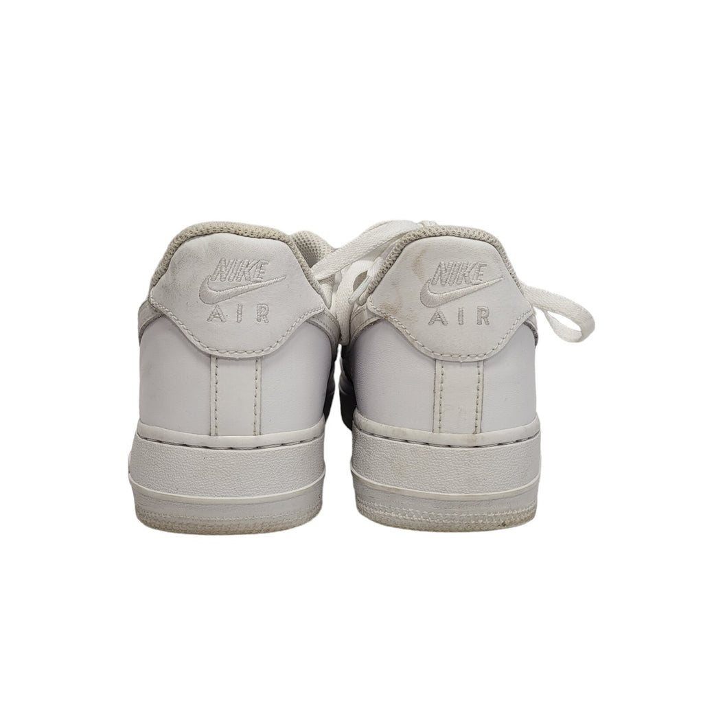 Nike Air Force 1 Low White Leather Women's Trainers Uk 6