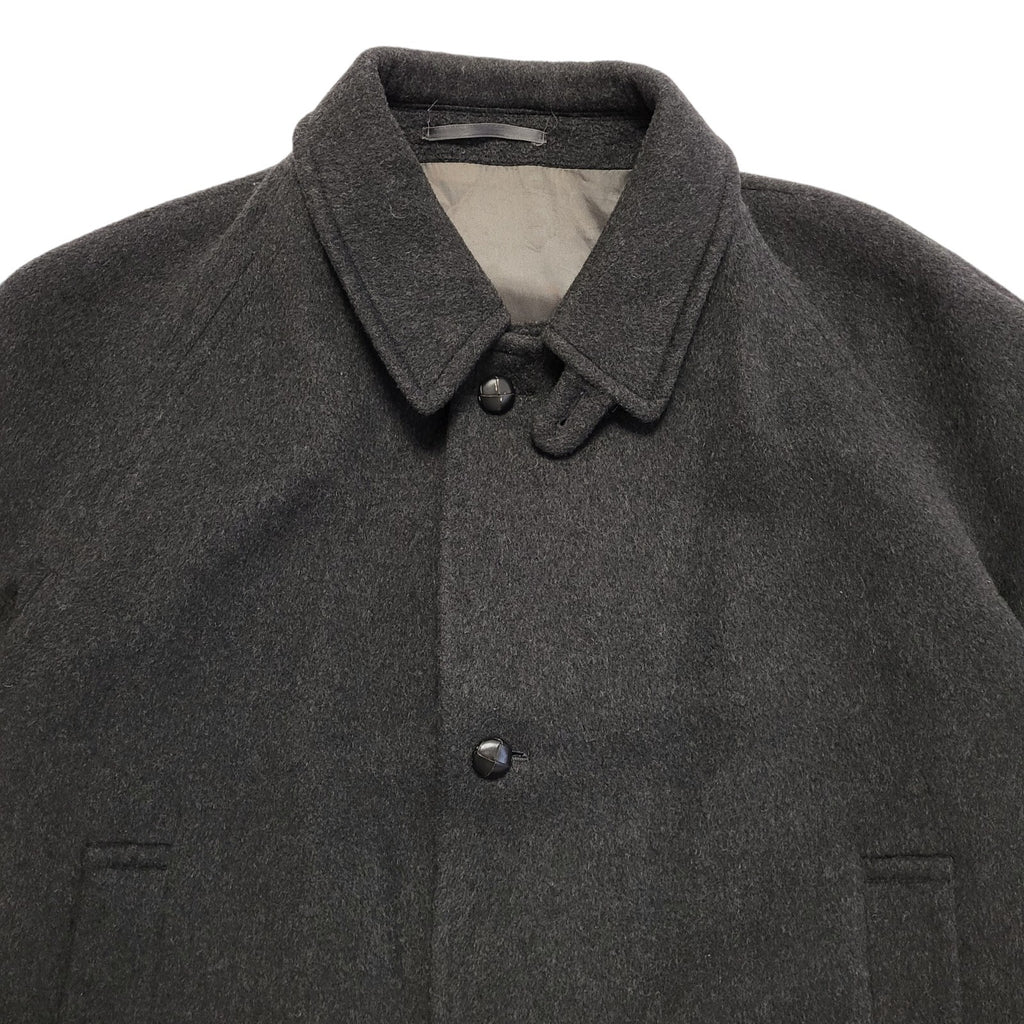 Canda 90s Vintage Dark Grey Wool Overcoat Uk Men's Size XL