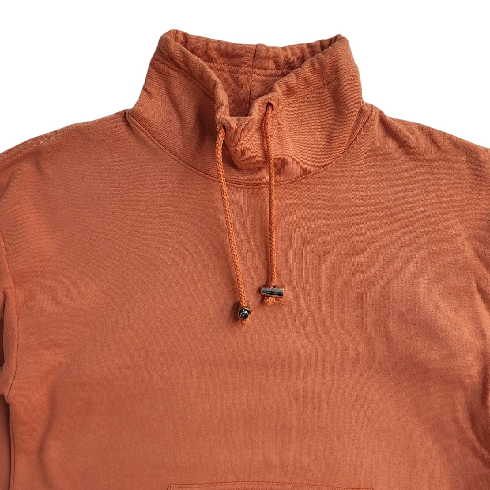 M&S Vintage 90's Orange Roll Neck Jumper UK Women's Size 16