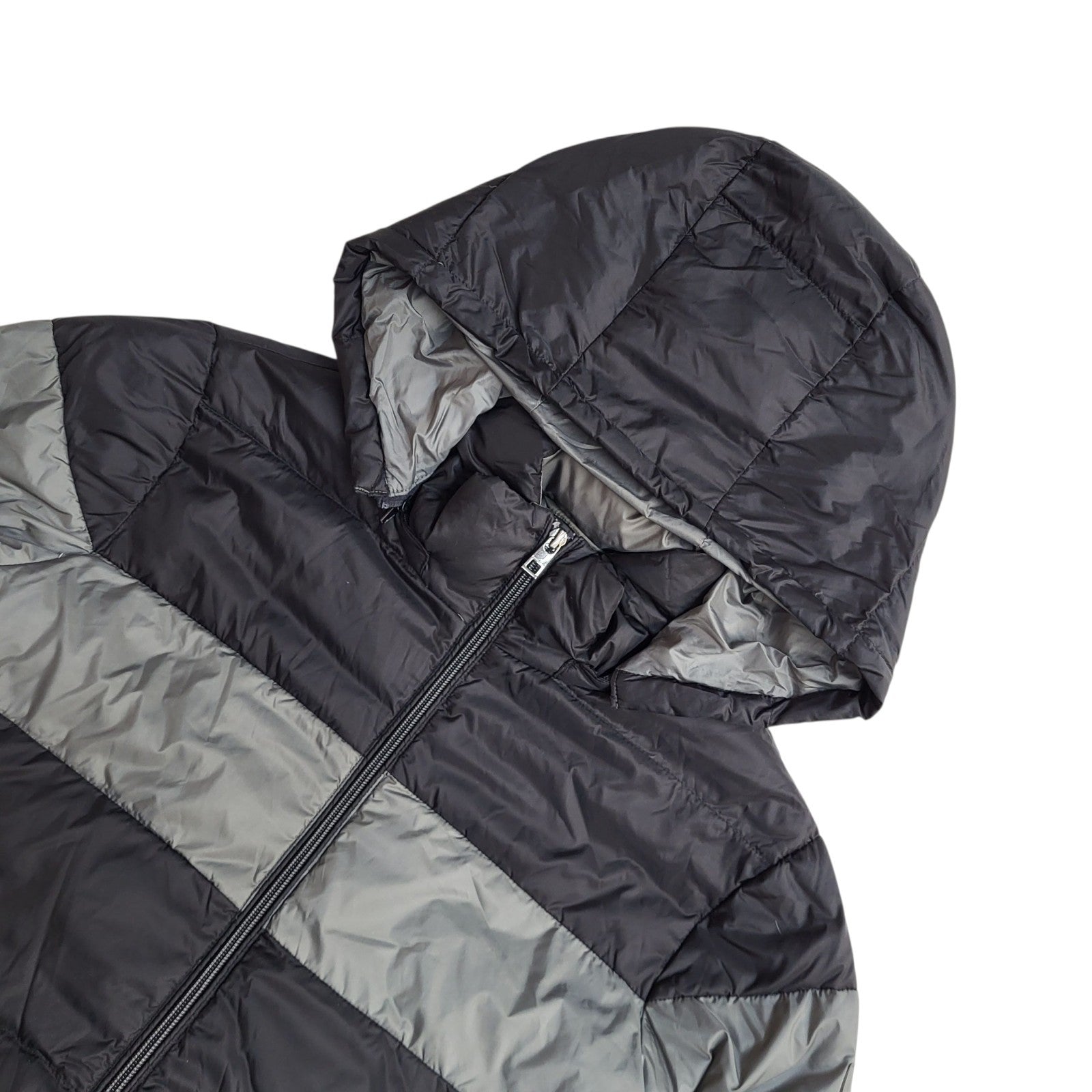 Michael Kors Jacket Black Grey Y2k Hooded UK Men's Size S