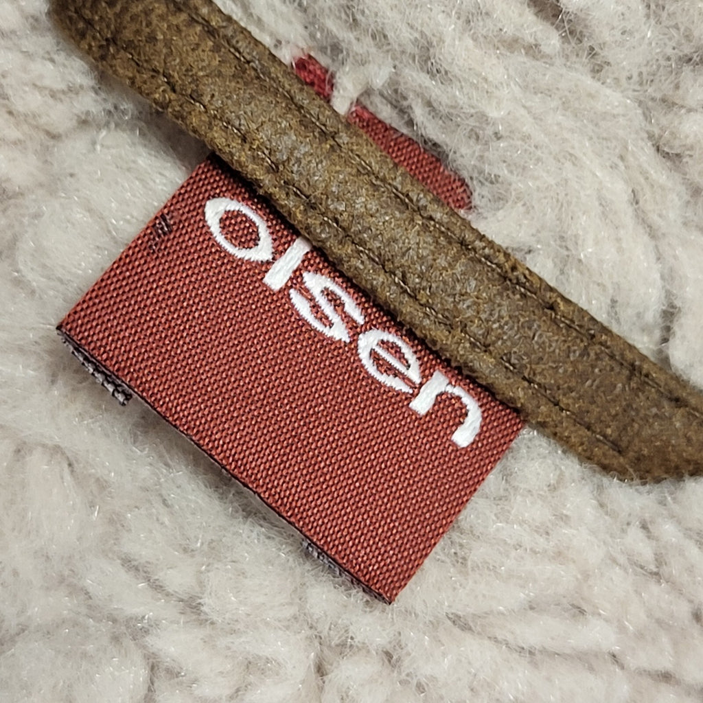 Olsen Vintage 90's Brown Faux Fur Waistcoat Uk Women's Size 12