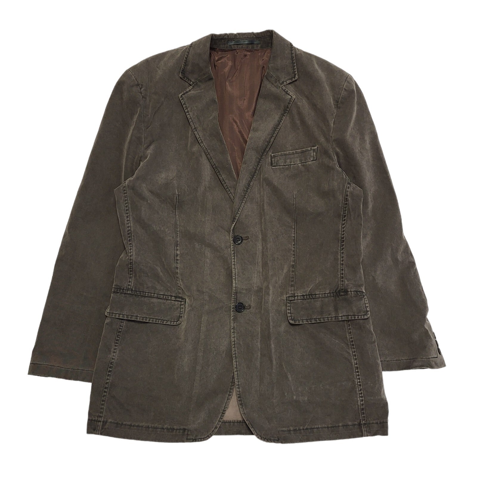 Quattro 90s Vintage Grey Brown Jacket Uk Men's Size Large