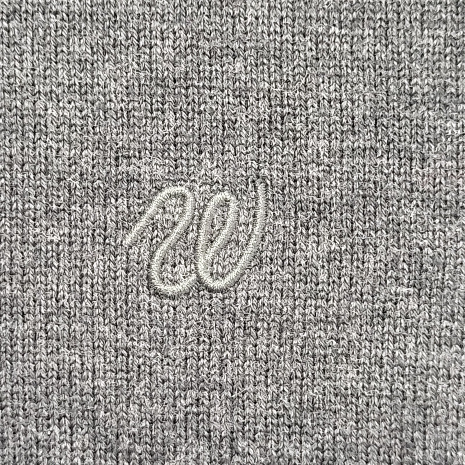 Wrangler Vintage 90's Grey Wool Blend V-Neck Jumper Men's Size Large
