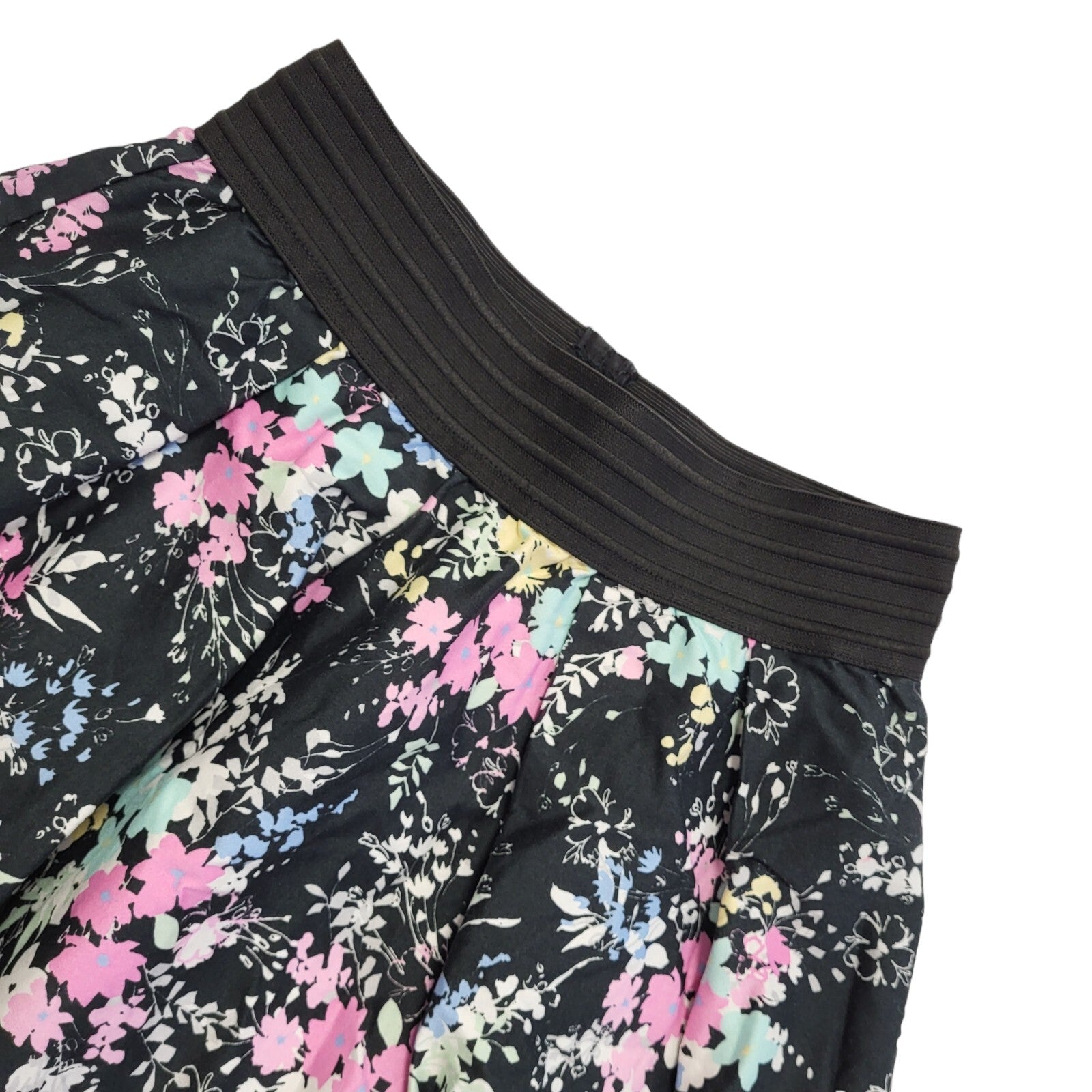 Jane Norman Black & Pink Vintage Y2K  Short Skirt Uk Women's Size 14 W32