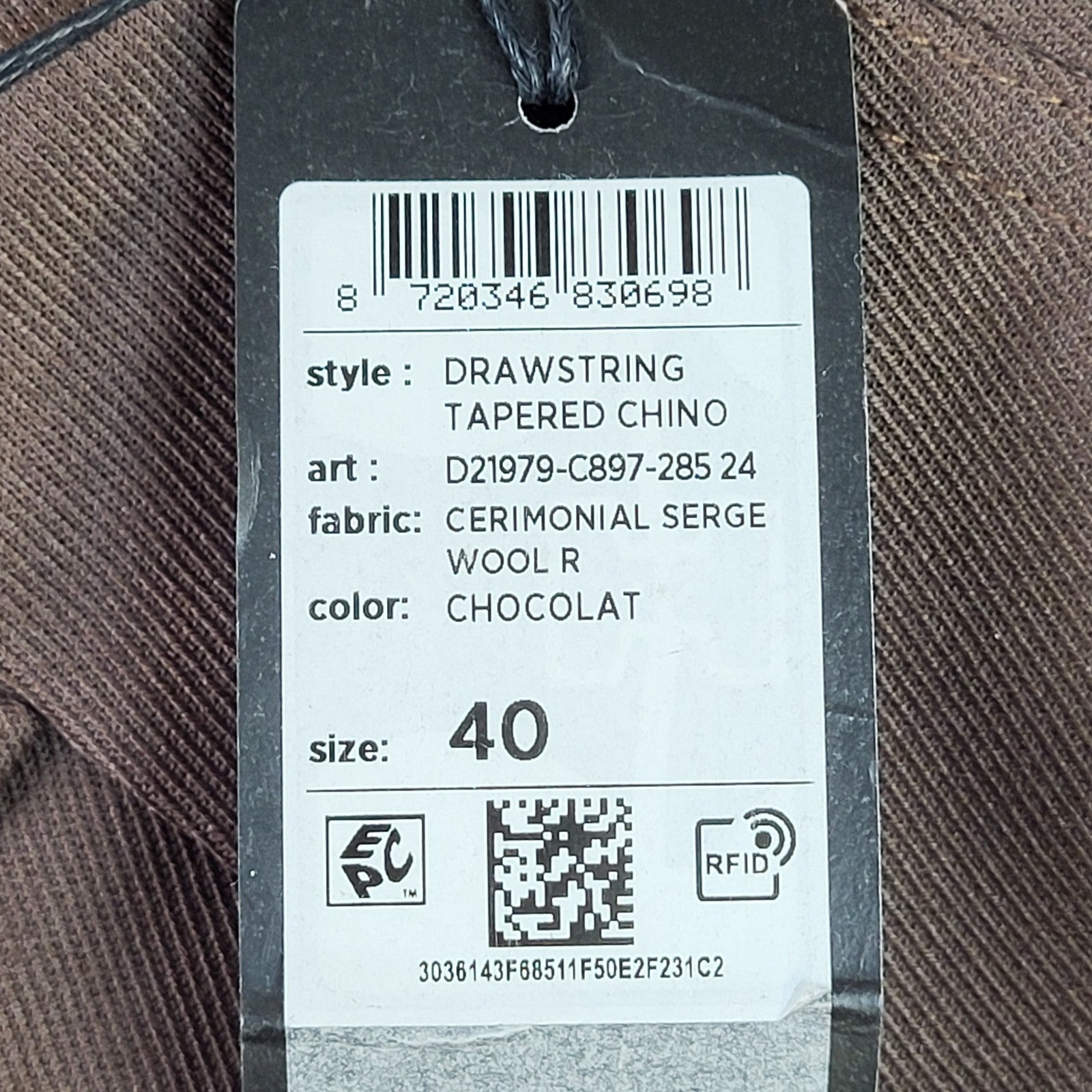 G-Star Raw Trousers Y2k Brown Chino Straight Leg Uk Men's Size 3XL W40 L32 Bnwt
