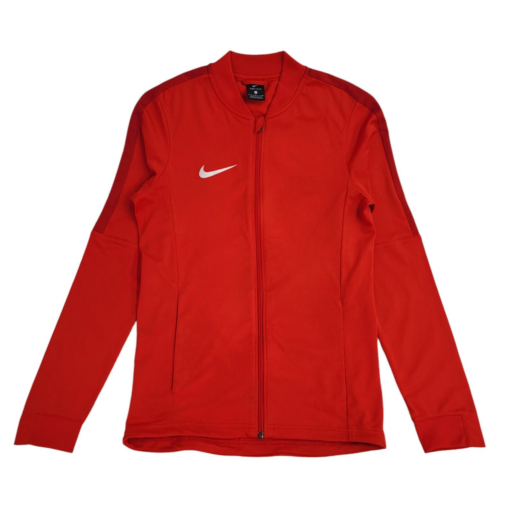 Nike Red Full Zip Sports Modern Tracksuit Top Jacket UK Men's Size S
