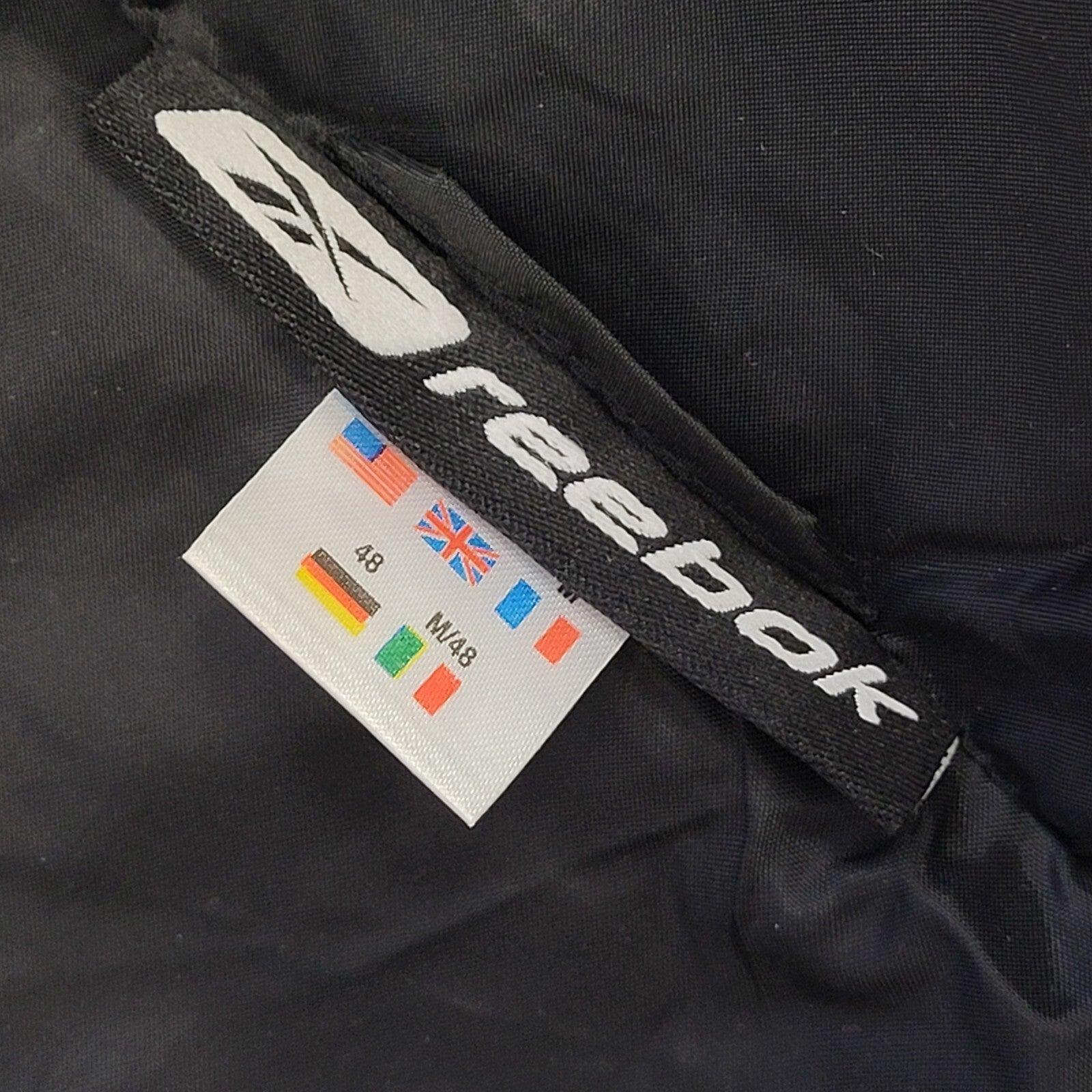 Adidas Black 90s Vintage Windbreaker Active Wear Sports Jacket Uk Men's Size S