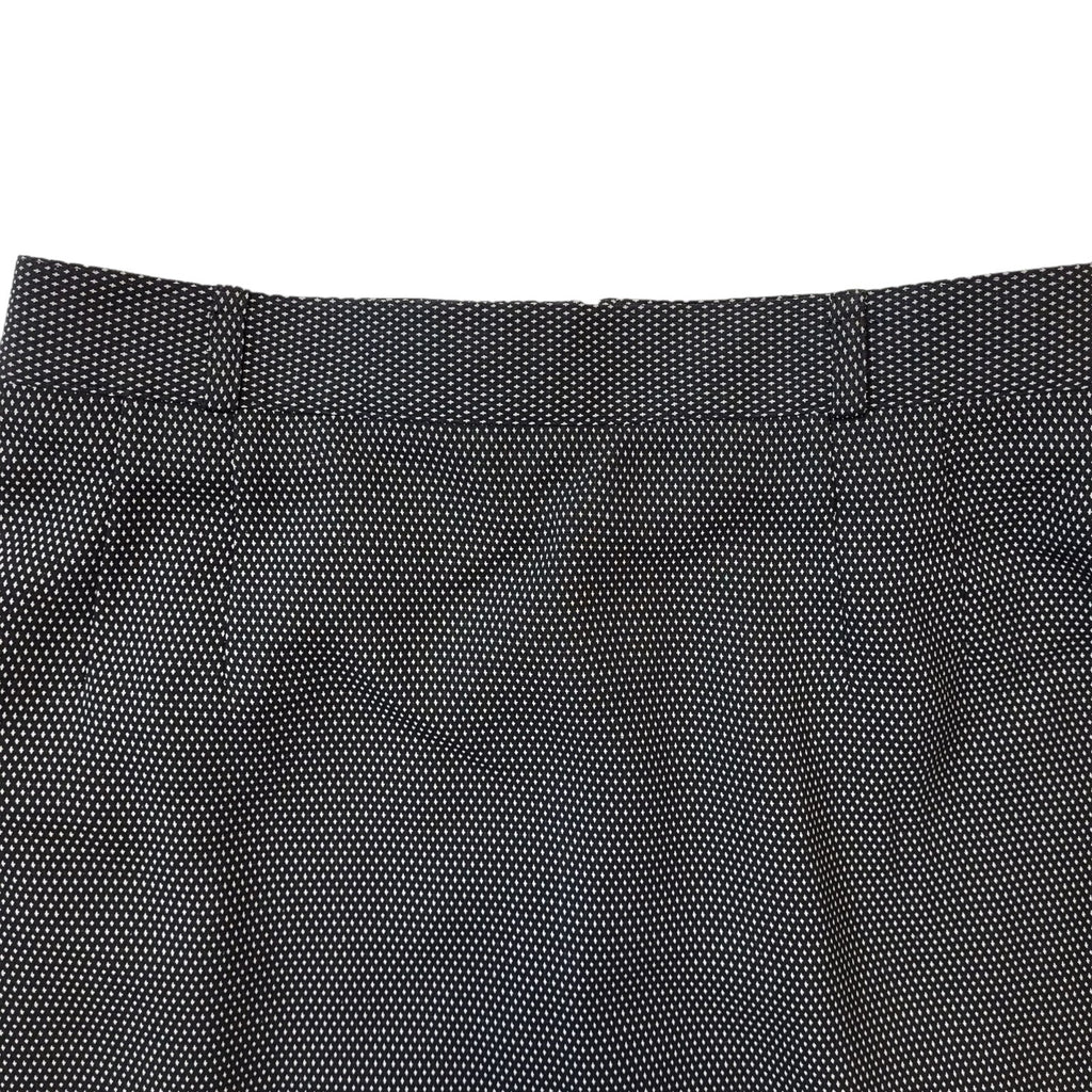 Gerry Weber 90s Vintage Black & White Pencil Skirt Women's Size 12 W30