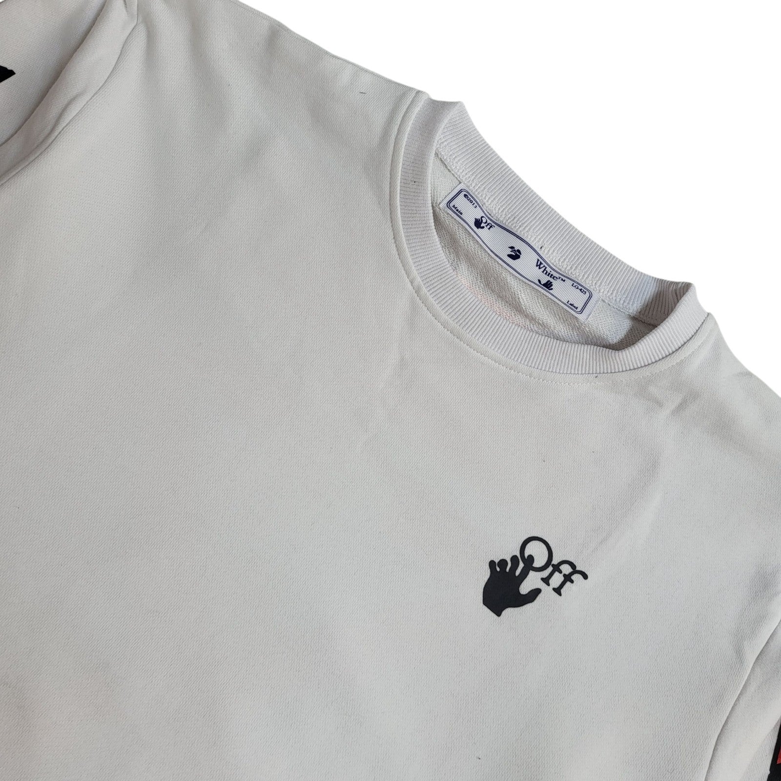 Off White Y2K Vintage White  Sweatshirt Men's Size XL Bnwt