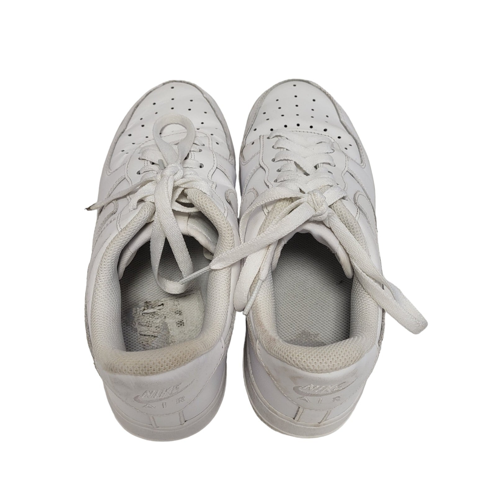 Nike Air Force 1 Low White Leather Women's Trainers Uk 6