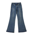 Inter Jeans  90s Vintage Blue Flared Denim Jeans Women's Size 10-12 W29 L33