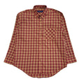 Classic Shirt Co Vintage Y2k Red Check Long Sleeve Shirt Men's UK L