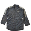 Adidas Y2K Dark Grey Over-Sized Zip Fasten Sports Jacket Men's Size Small