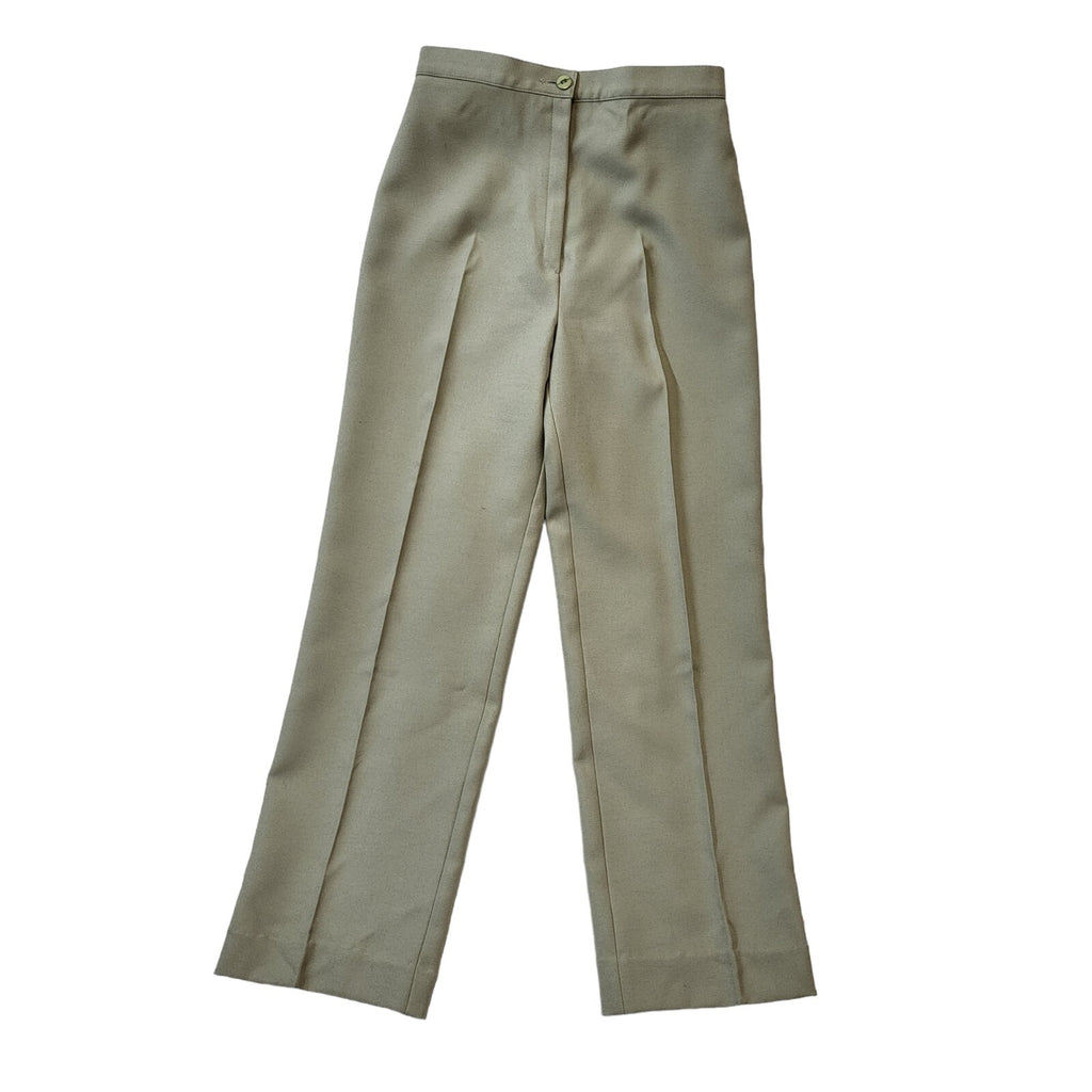 St Michael 80s Vintage Beige Straight Trousers Women's Size 12 W26 L29