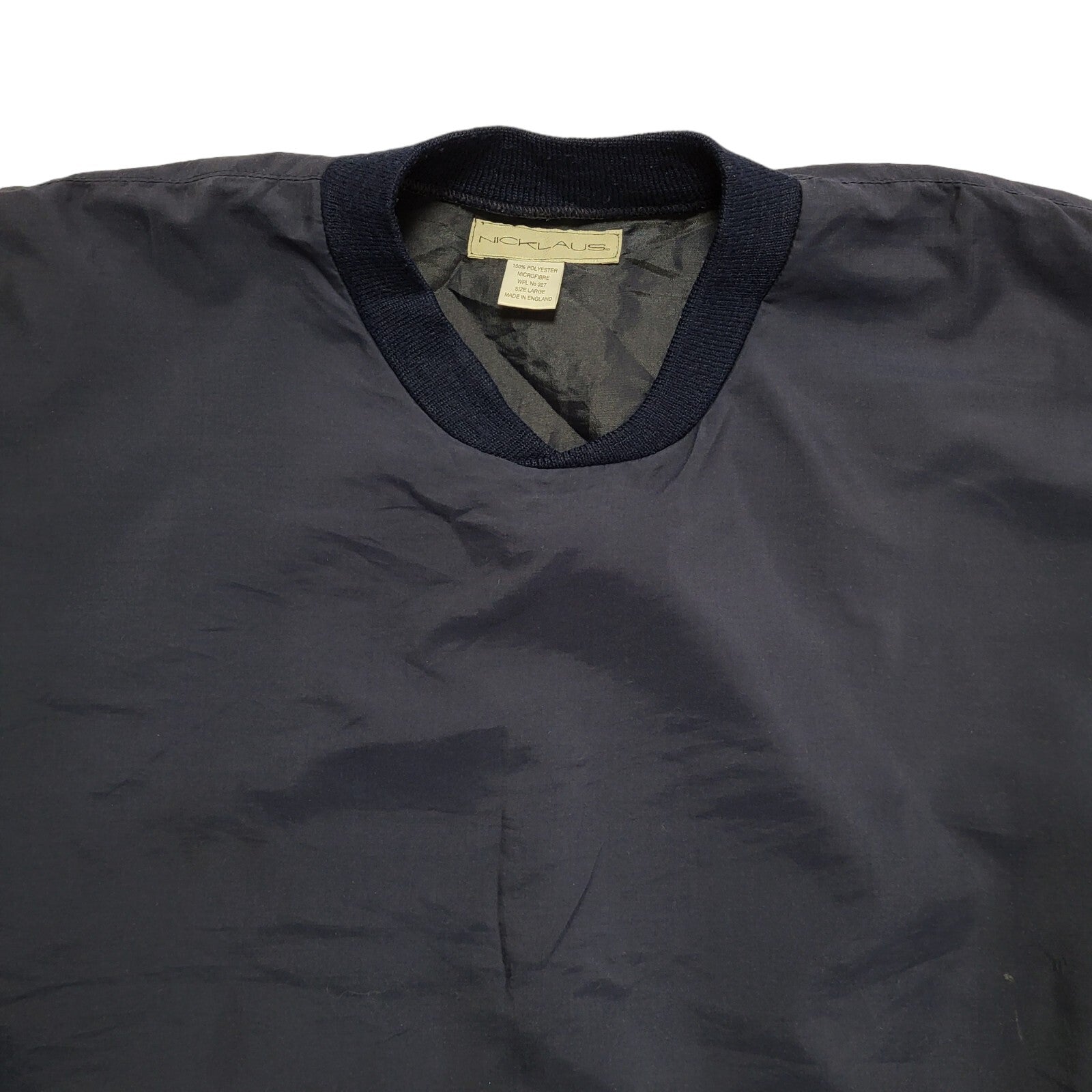 Nicklaus Vintage 90's Navy Blue Golf Sweater Uk Men's Size Large