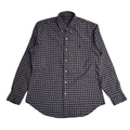 Ralph Lauren Red & Black Checked Vintage 90's Long Sleeve Shirt UK Men's Size M