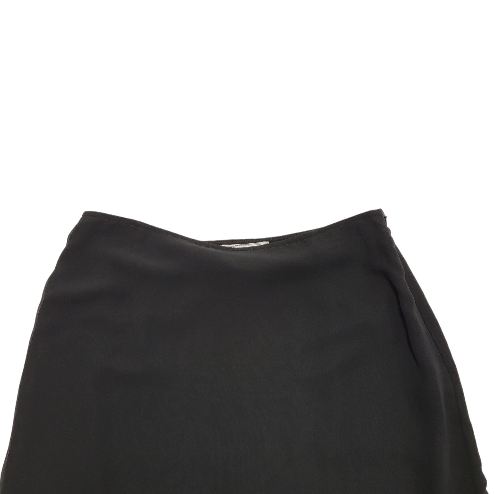 Ribhoff Vintage 80's Black High Low Midi Skirt Women's UK Size 10 W28