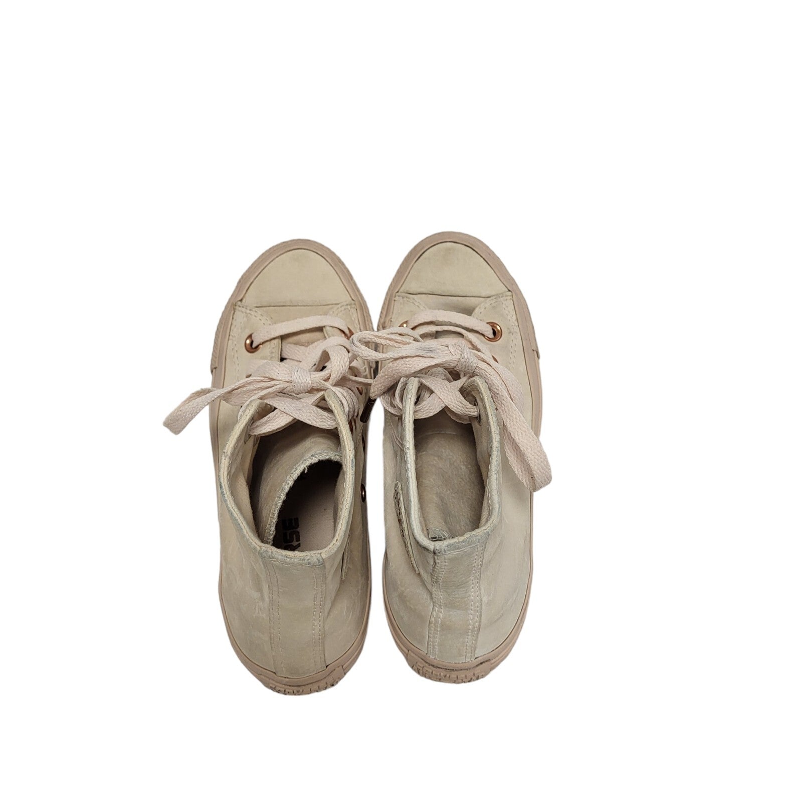 Converse Patel Rose Tan Hi Top Leather Lace Up Boots Uk 3
