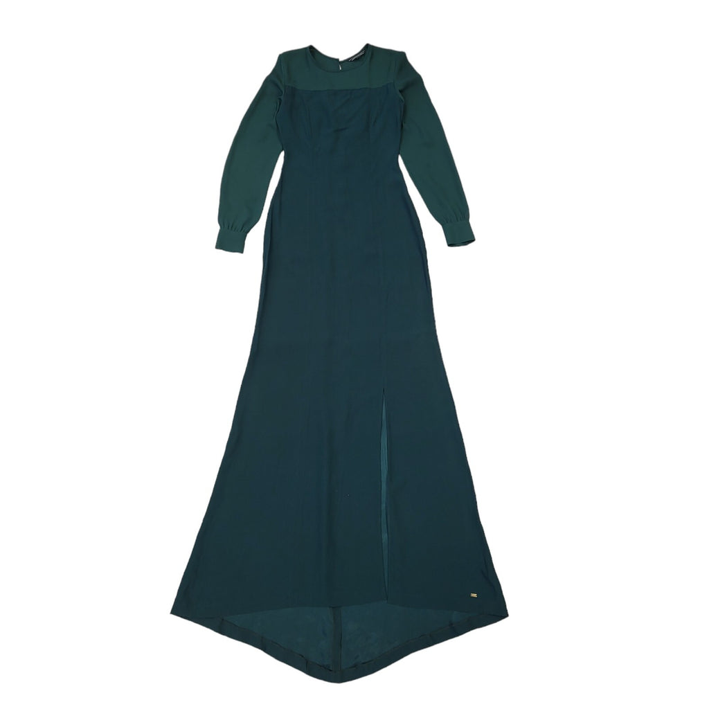 Tommy Hilfiger Vintage 90's Green Long Sleeve Dress UK Women's Size 8