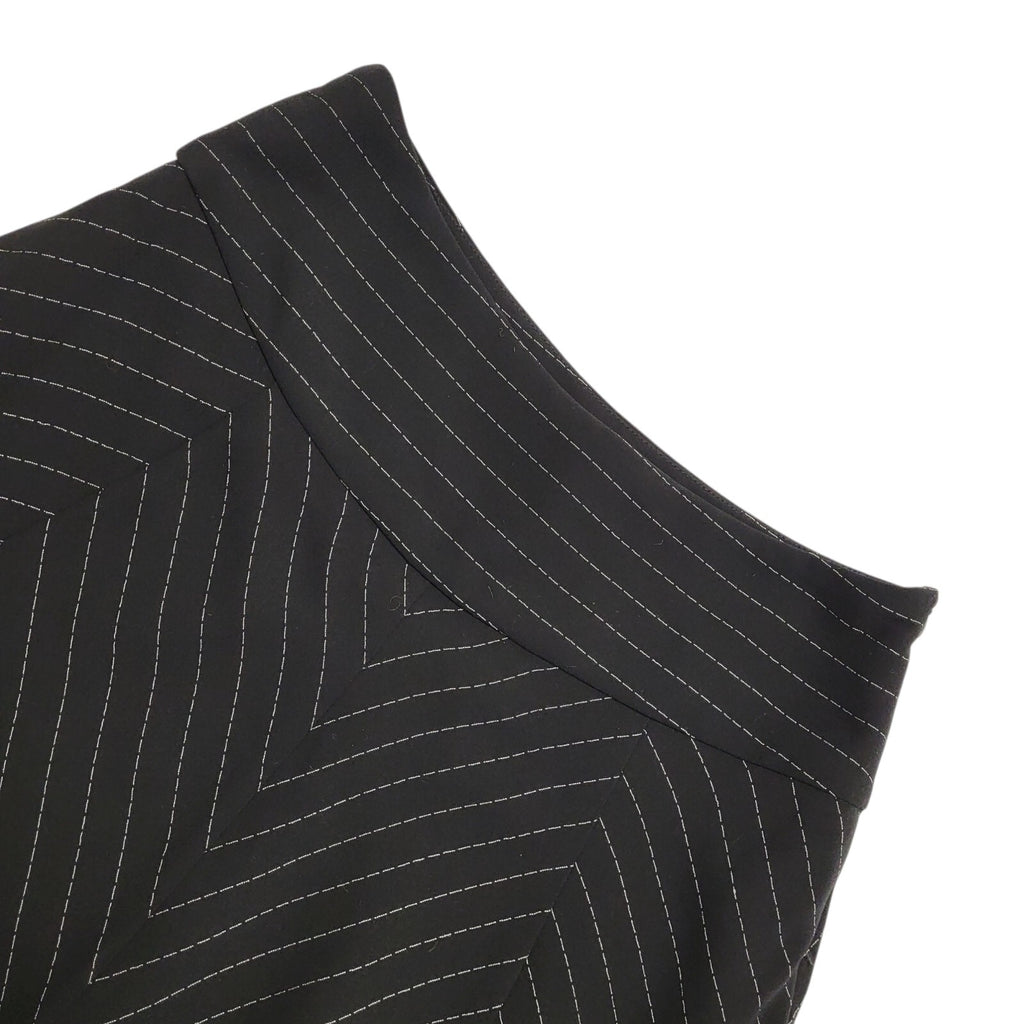 Amaranto Vintage 90's Black Side Zip Skirt Women's Size 10 W28