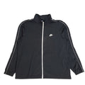Nike Black Full Zip Sports Modern Tracksuit Top Jacket UK Men's Size XXL