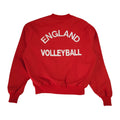 England Volleyball Red Y2k Sportswear Bomber Jacket Uk Womens Size XXL